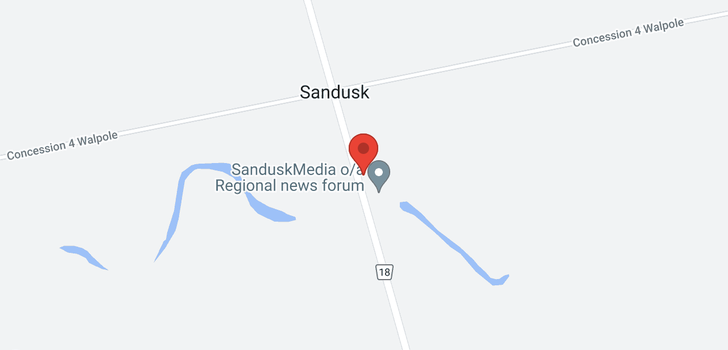 map of 780 SANDUSK Road